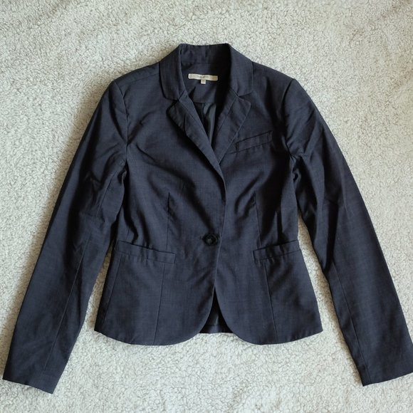 RW&CO Grey/Blue Full Suit (Jacket + Pants) - Picture 2 of 8